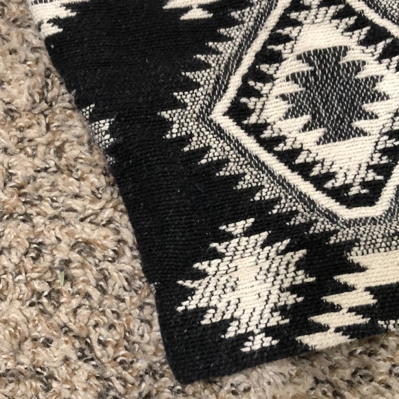 Vintage Jane Ashley Blazer Size 14 Black Tribal Southwest Pattern - Picture 12 of 12